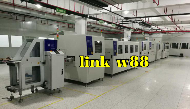Vehicle electronic automatic assembly line