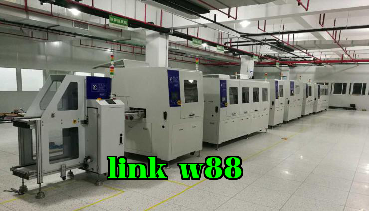Vehicle electronic automatic assembly line